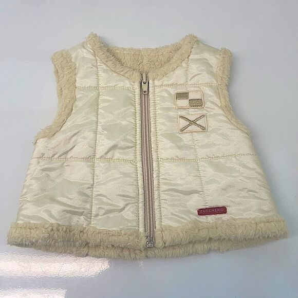 Zucchero Baby Zip-Up Winter Vest - Picture 1 of 5